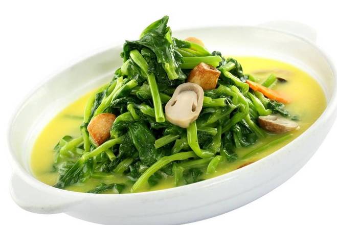 Pea Sprouts Vegetable With Soup 上汤豆苗